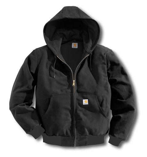 Carhartt J131BLK Duck Active Jac - Thermal Lined | Product Details ...