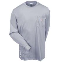 Carhartt 100235-051 Long Sleeve FR Shirt Light Gray