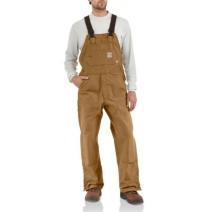 Carhartt 101627 Flame Resistant Unlined Duck Bib Overall