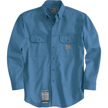 Carhartt FRS160MBL Flame Resistant Twill Button Shirt