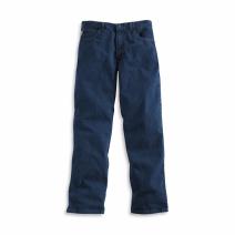 Carhartt FRB100DNM Flame-Resistant Relaxed Fit Denim Jean