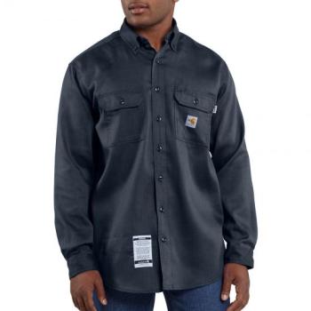 Carhartt FRS003 Flame Resistant Navy Twill Shirt