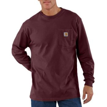 Carhartt K126 Port Loose Fit Heavyweight Long Sleeve Pocket  T-Shirt